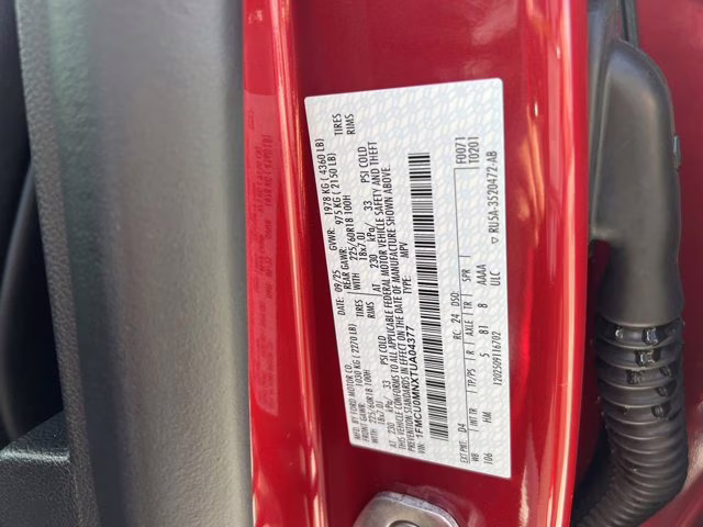 2026 Rapid Red Metallic Tinted Clearcoat Ford Escape ST-Line FWD SUV