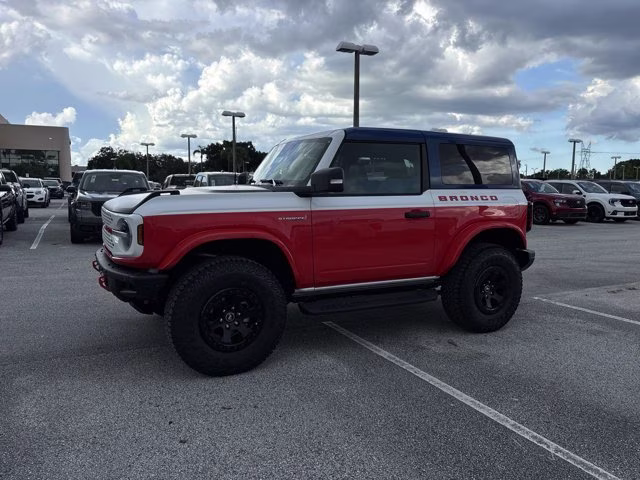 2025 Oxford White Ford Bronco Stroppe Edition 4X4 Convertible