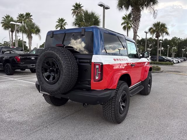 2025 Oxford White Ford Bronco Stroppe Edition 4X4 Convertible