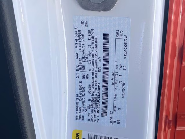 2025 Oxford White Ford Bronco Stroppe Edition 4X4 Convertible