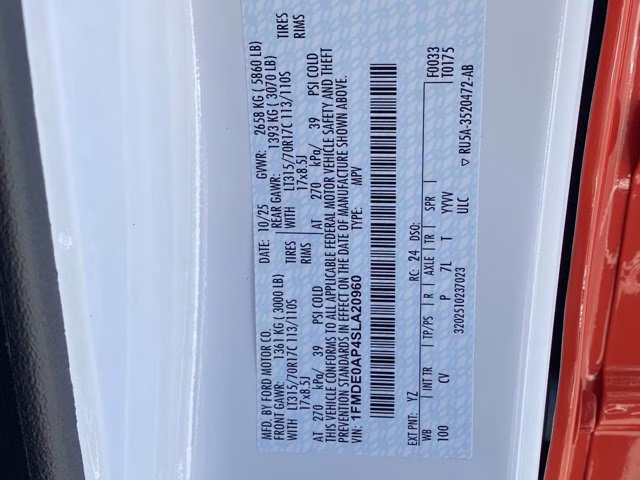 2025 Oxford White Ford Bronco Stroppe Edition 4X4 Convertible