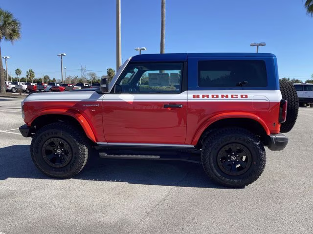 2025 Oxford White Ford Bronco Stroppe Edition 4X4 Convertible