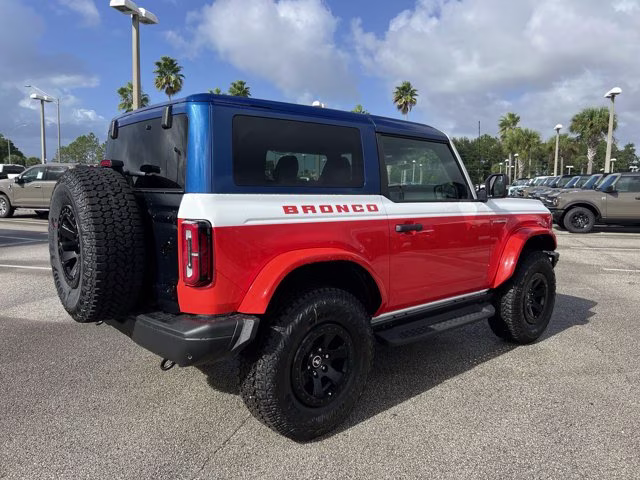 2025 Oxford White Ford Bronco Stroppe Edition 4X4 Convertible