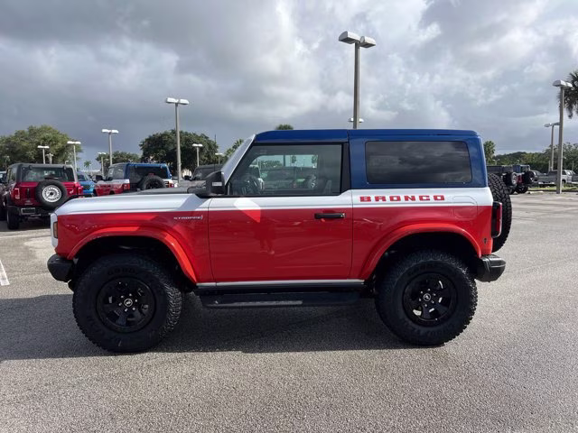 2025 Oxford White Ford Bronco Stroppe Edition 4X4 Convertible
