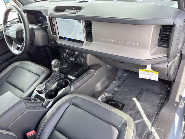 2025 Azure Gray Metallic Tri-Coat Ford Bronco Outer Banks 4X4 Convertible