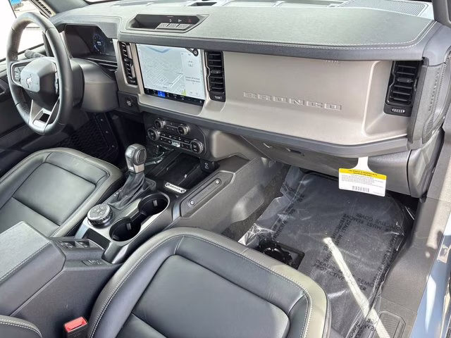 2025 Azure Gray Metallic Tri-Coat Ford Bronco Outer Banks 4X4 Convertible