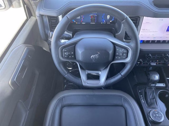 2025 Azure Gray Metallic Tri-Coat Ford Bronco Outer Banks 4X4 Convertible