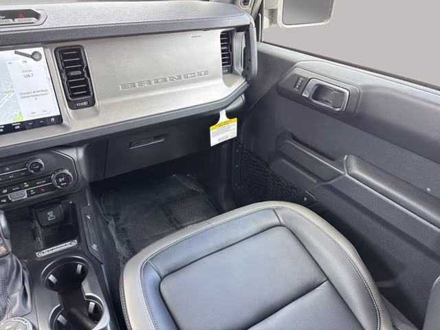 2025 Azure Gray Metallic Tri-Coat Ford Bronco Outer Banks 4X4 Convertible