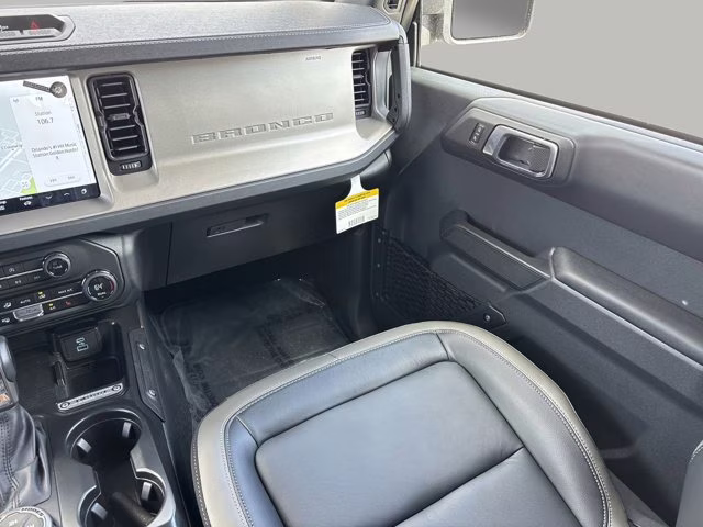 2025 Azure Gray Metallic Tri-Coat Ford Bronco Outer Banks 4X4 Convertible