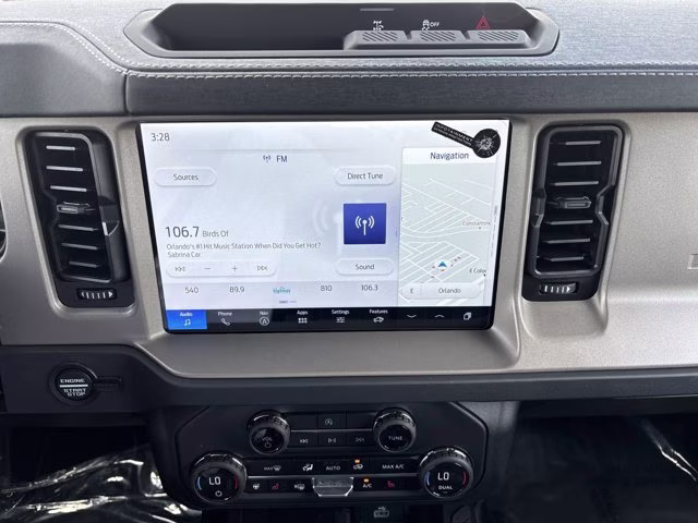 2025 Azure Gray Metallic Tri-Coat Ford Bronco Outer Banks 4X4 Convertible