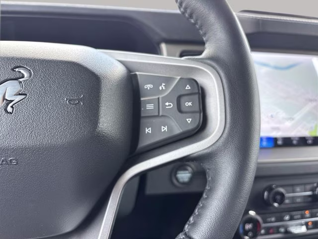 2025 Azure Gray Metallic Tri-Coat Ford Bronco Outer Banks 4X4 Convertible
