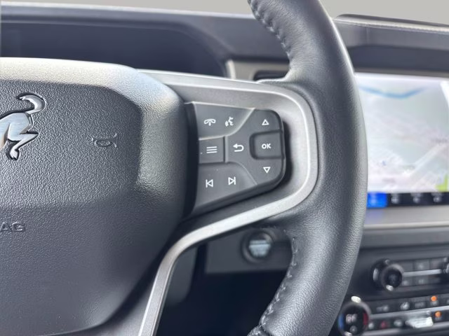 2025 Azure Gray Metallic Tri-Coat Ford Bronco Outer Banks 4X4 Convertible