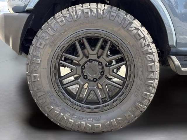 2025 Azure Gray Metallic Tri-Coat Ford Bronco Outer Banks 4X4 Convertible