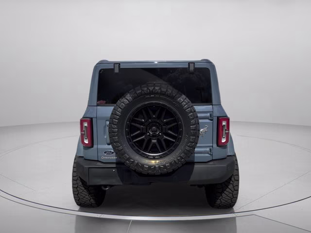 2025 Azure Gray Metallic Tri-Coat Ford Bronco Outer Banks 4X4 Convertible