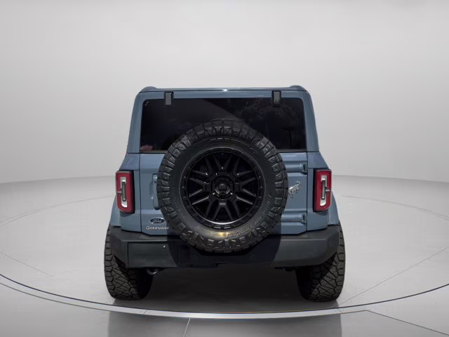 2025 Azure Gray Metallic Tri-Coat Ford Bronco Outer Banks 4X4 Convertible