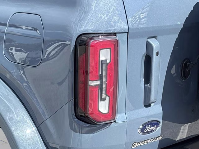 2025 Azure Gray Metallic Tri-Coat Ford Bronco Outer Banks 4X4 Convertible
