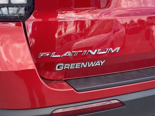 2026 Rapid Red Metallic Tinted Clearcoat Ford Explorer Platinum RWD SUV