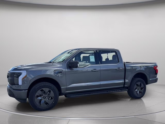 2025 Carbonized Gray Metallic Ford F-150 Lightning Flash AWD Truck