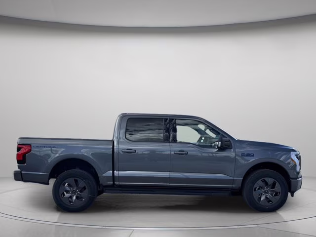 2025 Carbonized Gray Metallic Ford F-150 Lightning Flash AWD Truck