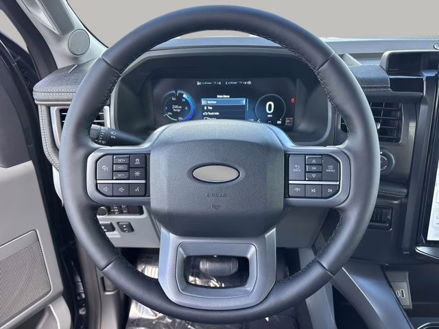 2025 Carbonized Gray Metallic Ford F-150 Lightning Flash AWD Truck