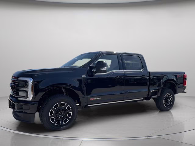 2025 Agate Black Metallic Ford Super Duty F-250 SRW Platinum 4X4 Truck