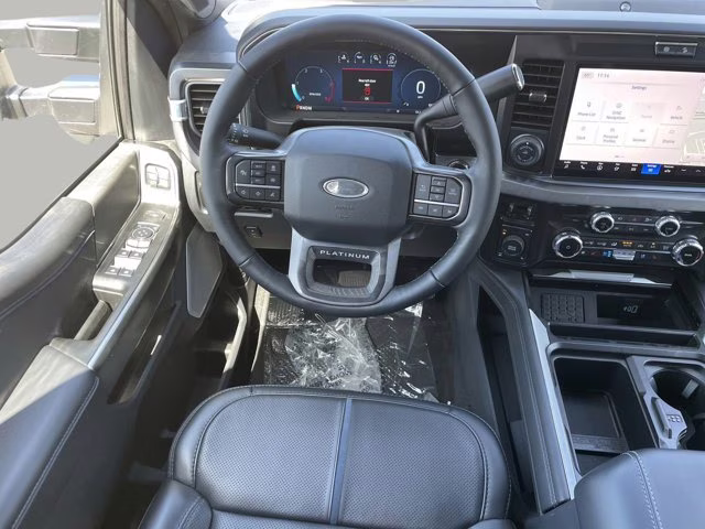 2025 Agate Black Metallic Ford Super Duty F-250 SRW Platinum 4X4 Truck