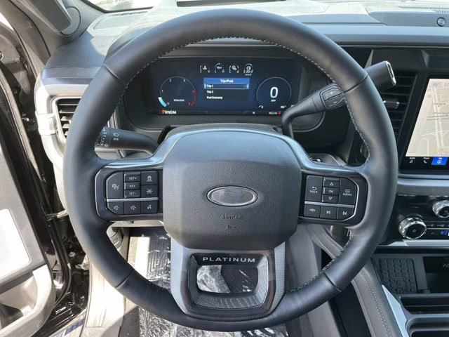 2025 Agate Black Metallic Ford Super Duty F-250 SRW Platinum 4X4 Truck