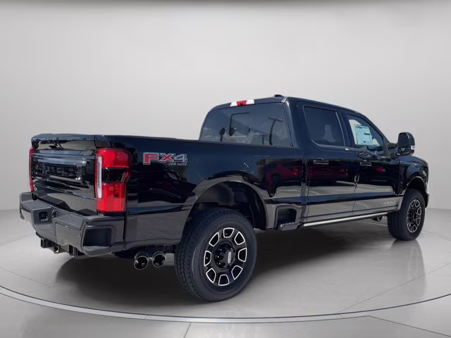 2025 Agate Black Metallic Ford Super Duty F-250 SRW Platinum 4X4 Truck