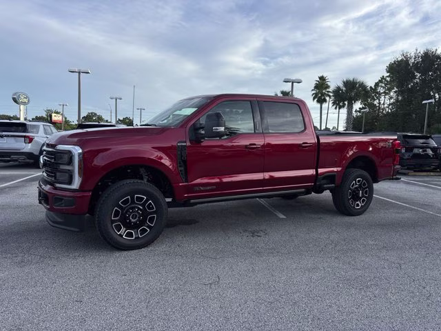 2026 Ruby Red Metallic Tinted Clearcoat Ford Super Duty F-250 SRW Platinum 4X4 Truck