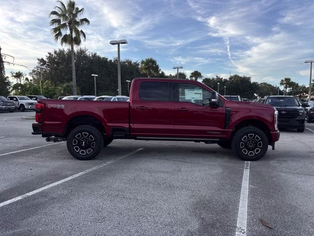 2026 Ruby Red Metallic Tinted Clearcoat Ford Super Duty F-250 SRW Platinum 4X4 Truck