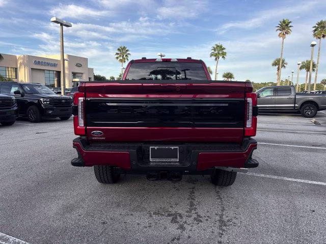 2026 Ruby Red Metallic Tinted Clearcoat Ford Super Duty F-250 SRW Platinum 4X4 Truck