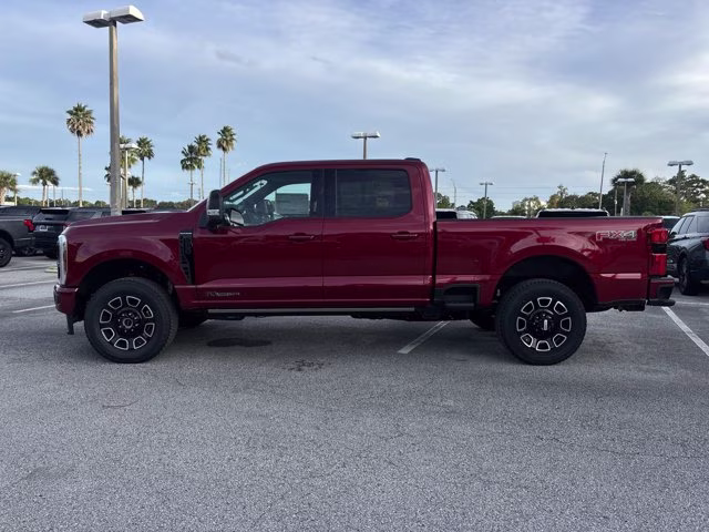 2026 Ruby Red Metallic Tinted Clearcoat Ford Super Duty F-250 SRW Platinum 4X4 Truck