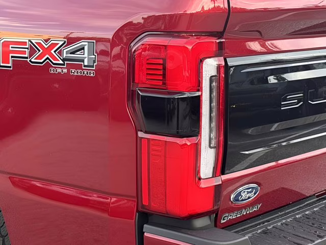 2026 Ruby Red Metallic Tinted Clearcoat Ford Super Duty F-250 SRW Platinum 4X4 Truck