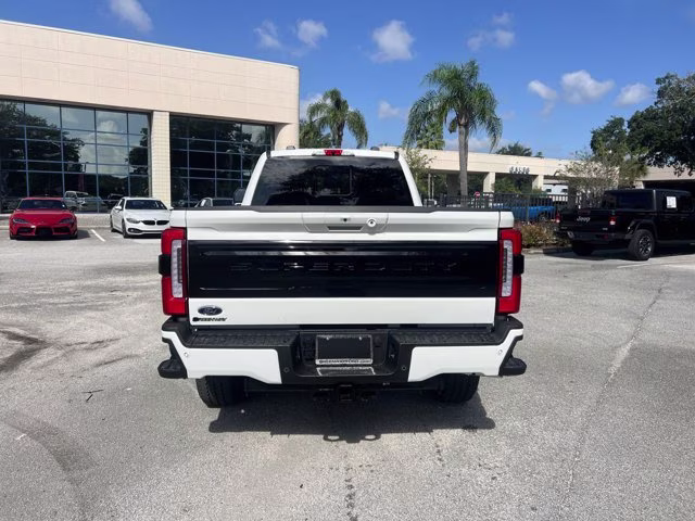 2026 Star White Metallic Tri-Coat Ford Super Duty F-250 SRW Platinum 4X4 Truck