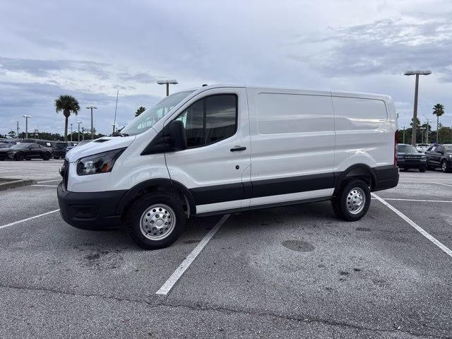 2025 Oxford White Ford Transit Cargo Van Base AWD Van