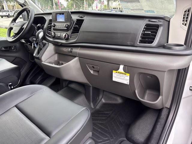 2025 Oxford White Ford Transit Cargo Van Base AWD Van