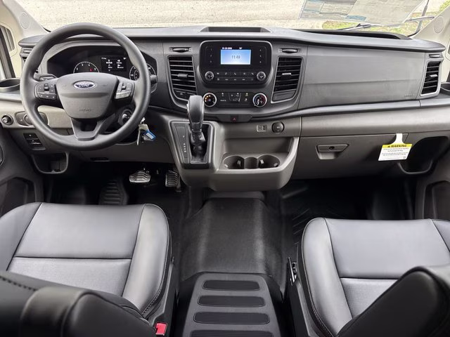 2025 Oxford White Ford Transit Cargo Van Base AWD Van