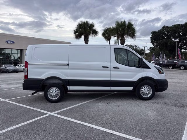 2025 Oxford White Ford Transit Cargo Van Base AWD Van