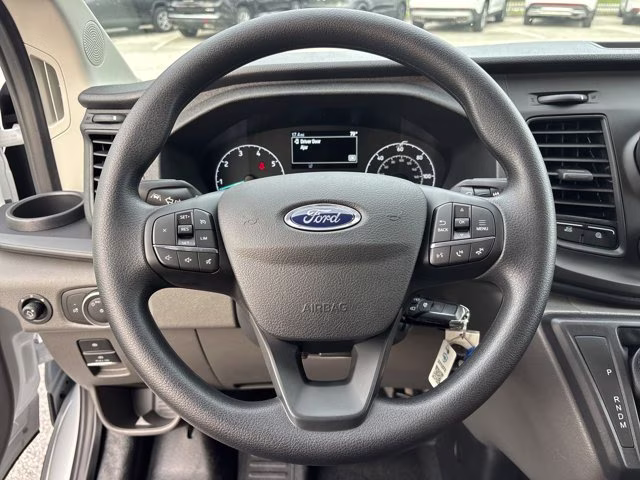 2025 Oxford White Ford Transit Cargo Van Base AWD Van
