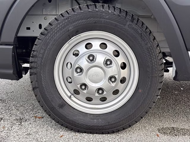 2025 Oxford White Ford Transit Cargo Van Base AWD Van