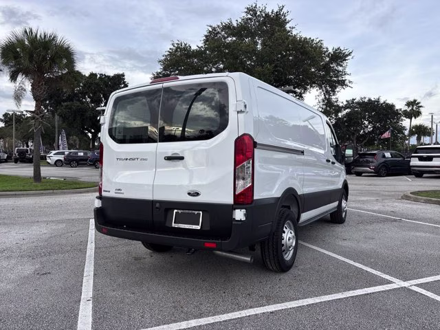 2025 Oxford White Ford Transit Cargo Van Base AWD Van