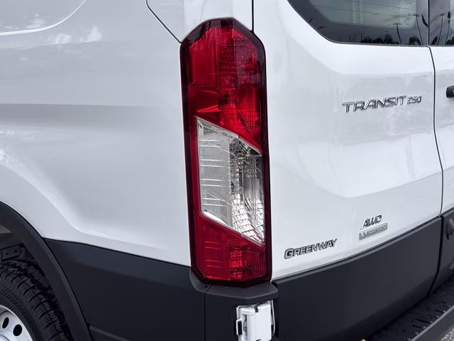 2025 Oxford White Ford Transit Cargo Van Base AWD Van