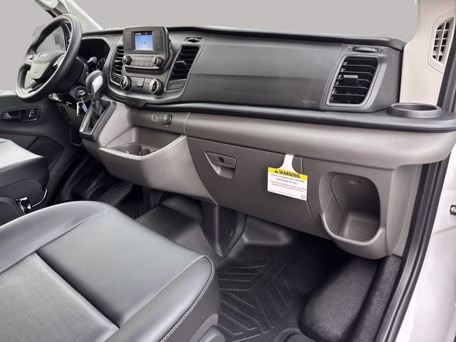 2025 Oxford White Ford Transit Cargo Van Base AWD Van