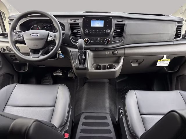 2025 Oxford White Ford Transit Cargo Van Base AWD Van