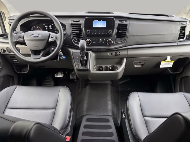 2025 Oxford White Ford Transit Cargo Van AWD Van