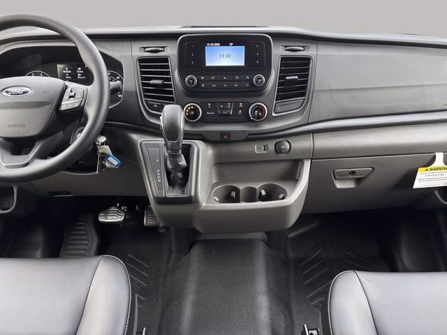 2025 Oxford White Ford Transit Cargo Van Base AWD Van
