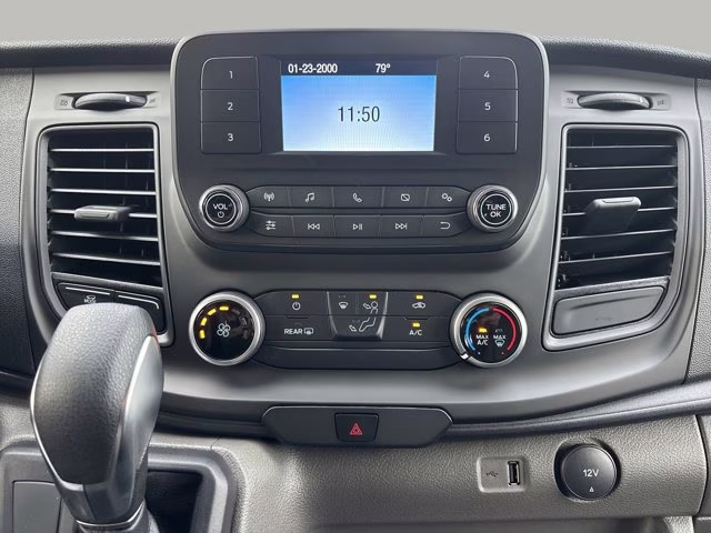 2025 Oxford White Ford Transit Cargo Van AWD Van