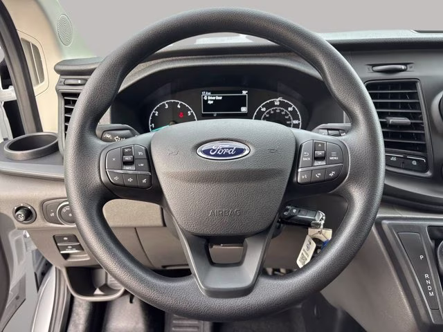2025 Oxford White Ford Transit Cargo Van Base AWD Van
