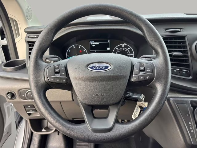 2025 Oxford White Ford Transit Cargo Van AWD Van
