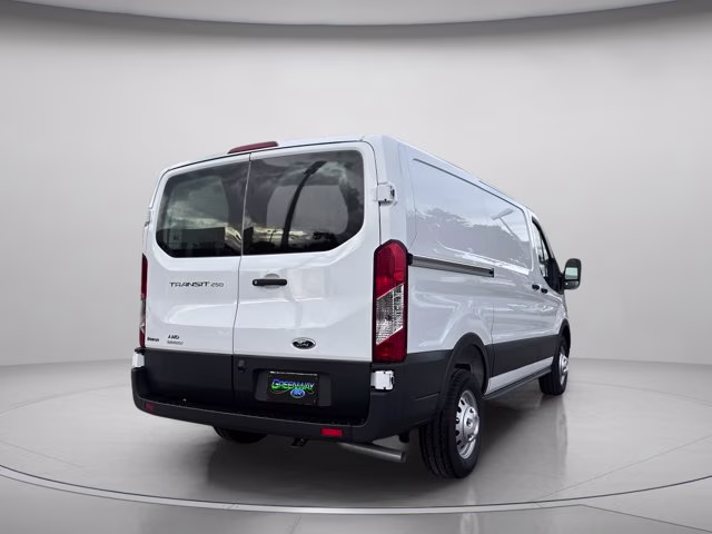 2025 Oxford White Ford Transit Cargo Van Base AWD Van
